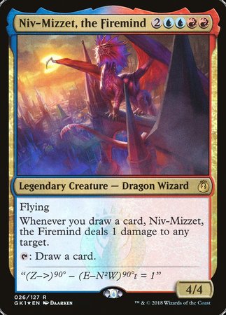 Niv-Mizzet, the Firemind [GRN Guild Kit] | Event Horizon Hobbies CA