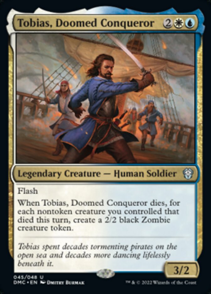 Tobias, Doomed Conqueror [Dominaria United Commander] | Event Horizon Hobbies CA