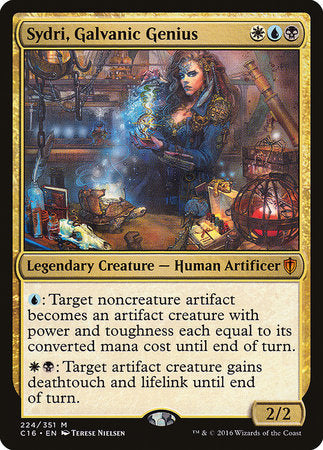 Sydri, Galvanic Genius [Commander 2016] | Event Horizon Hobbies CA