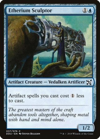 Etherium Sculptor [Duel Decks: Elves vs. Inventors] | Event Horizon Hobbies CA