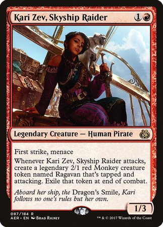 Kari Zev, Skyship Raider [Aether Revolt] | Event Horizon Hobbies CA