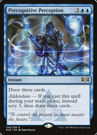 Precognitive Perception [Ravnica Allegiance] | Event Horizon Hobbies CA