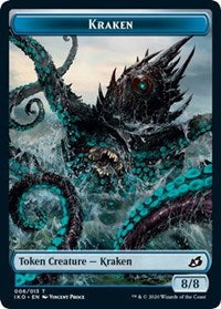 Kraken // Human Soldier (005) Double-sided Token [Ikoria: Lair of Behemoths Tokens] | Event Horizon Hobbies CA