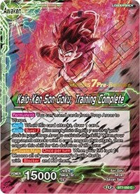 Son Goku // Kaio-Ken Son Goku, Training Complete (BT7-050_PR) [Assault of the Saiyans Prerelease Promos] | Event Horizon Hobbies CA