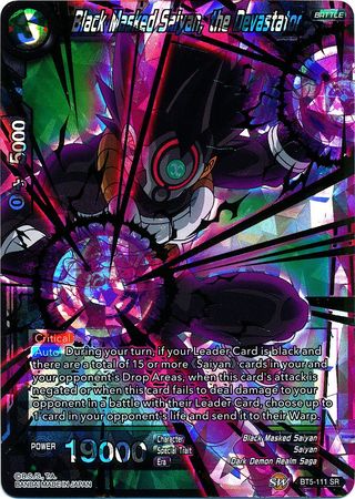 Black Masked Saiyan, the Devastator (BT5-111) [Miraculous Revival] | Event Horizon Hobbies CA