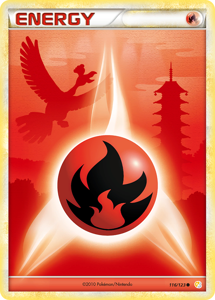 Fire Energy (116/123) [HeartGold & SoulSilver: Base Set] | Event Horizon Hobbies CA