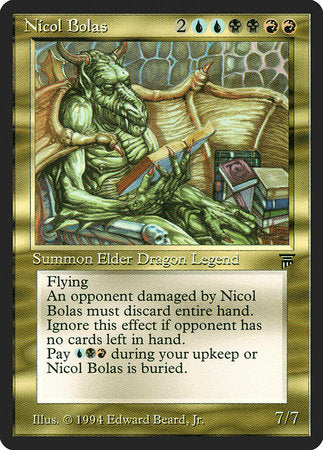 Nicol Bolas [Legends] | Event Horizon Hobbies CA