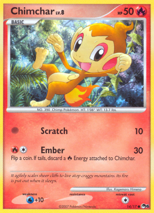 Chimchar (14/17) [POP Series 6] | Event Horizon Hobbies CA