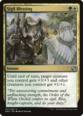 Sigil Blessing [Modern Masters 2015] | Event Horizon Hobbies CA