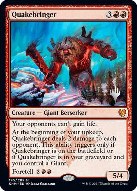 Quakebringer [Kaldheim Promo Pack]