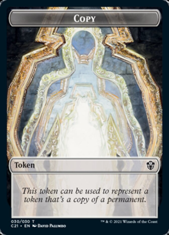 Copy // Construct Token (030) [Commander 2021 Tokens] | Event Horizon Hobbies CA