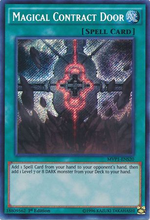 Magical Contract Door [MVP1-ENS20] Secret Rare | Event Horizon Hobbies CA