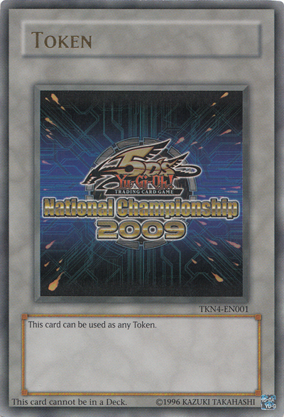 Yu-Gi-Oh 5D's 2009 National Championship Token [TKN4-EN001] Ultra Rare | Event Horizon Hobbies CA