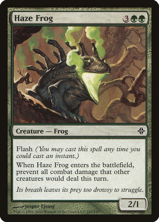 Haze Frog [Rise of the Eldrazi] | Event Horizon Hobbies CA