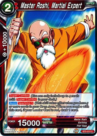 Master Roshi, Martial Expert (BT5-012) [Miraculous Revival] | Event Horizon Hobbies CA