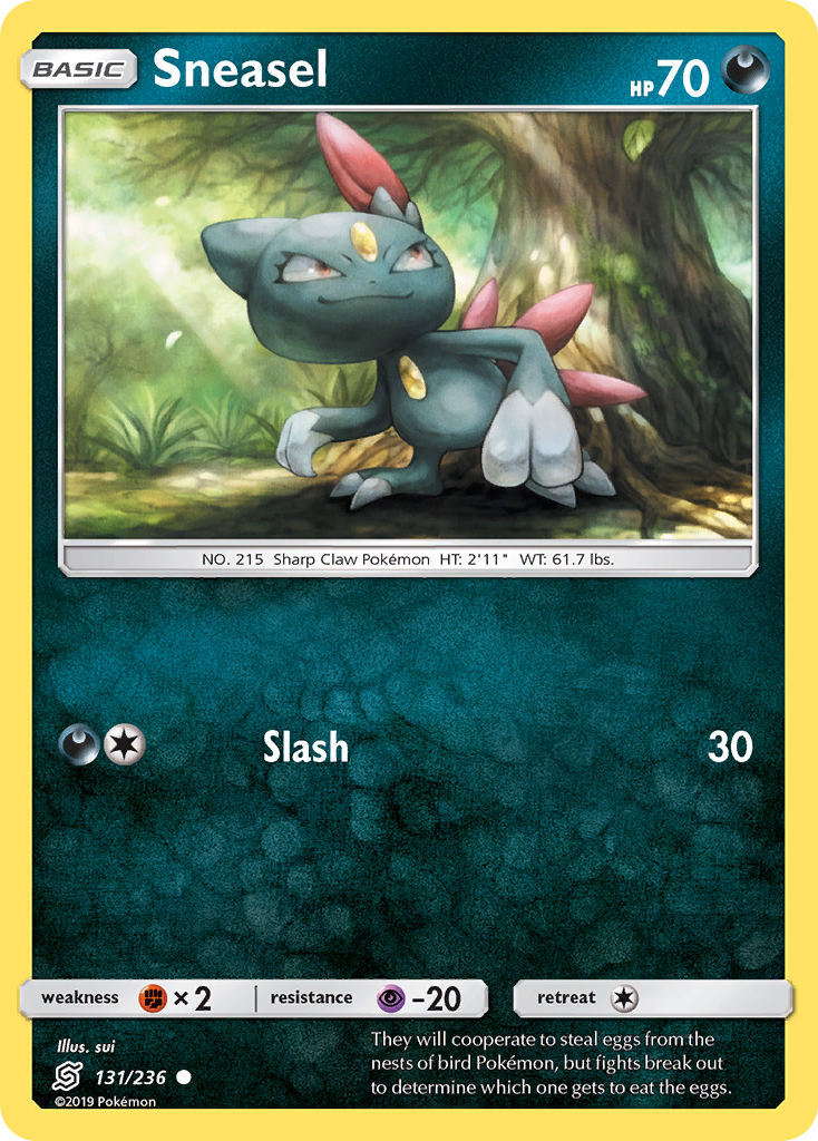 Sneasel (131/236) [Sun & Moon: Unified Minds] | Event Horizon Hobbies CA