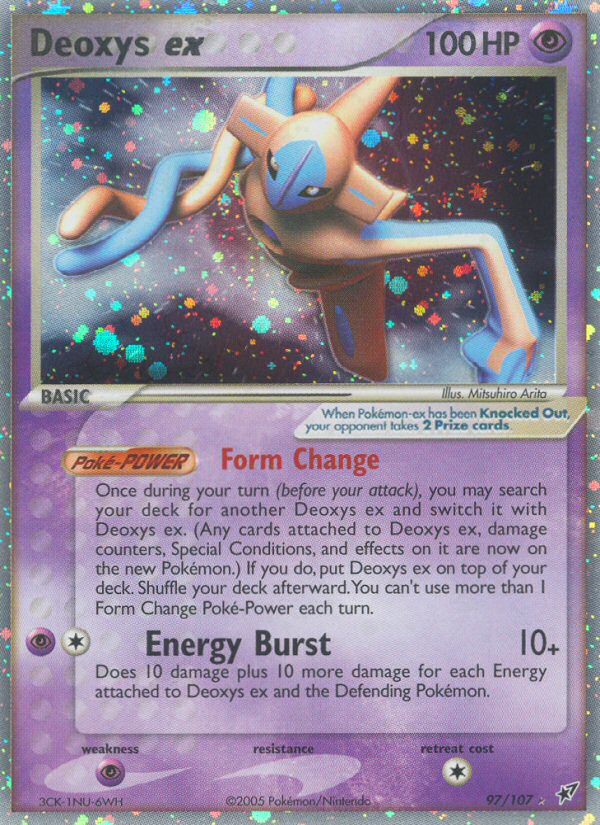 Deoxys ex (97/107) [EX: Deoxys] | Event Horizon Hobbies CA