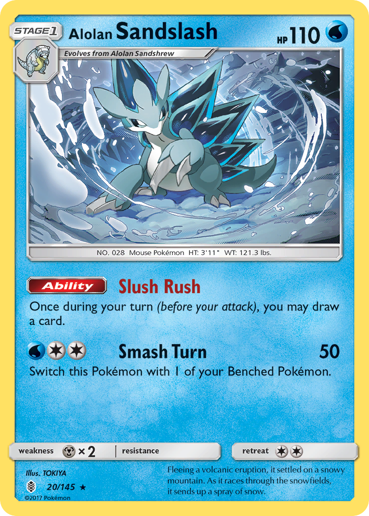 Alolan Sandslash (20/145) [Sun & Moon: Guardians Rising] | Event Horizon Hobbies CA