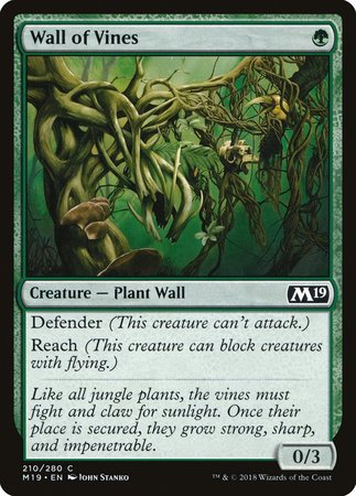 Wall of Vines [Core Set 2019] | Event Horizon Hobbies CA