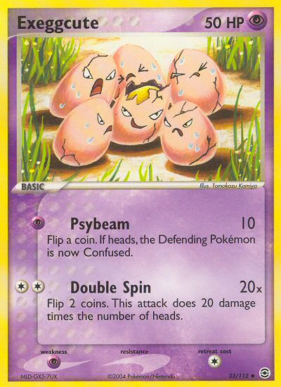 Exeggcute (33/112) [EX: FireRed & LeafGreen] | Event Horizon Hobbies CA