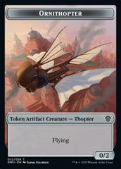 Soldier // Ornithopter Double-sided Token [Dominaria United Tokens] | Event Horizon Hobbies CA