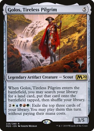 Golos, Tireless Pilgrim [Core Set 2020 Promos]