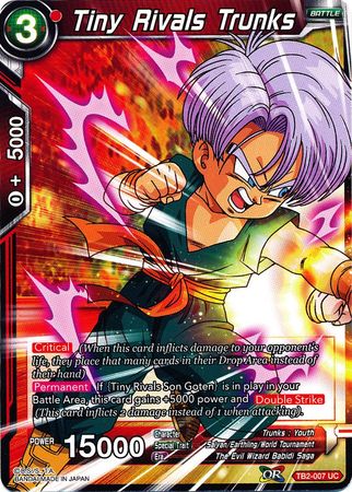 Tiny Rivals Trunks (TB2-007) [World Martial Arts Tournament] | Event Horizon Hobbies CA