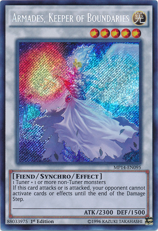 Armades, Keeper of Boundaries [MP14-EN095] Secret Rare | Event Horizon Hobbies CA