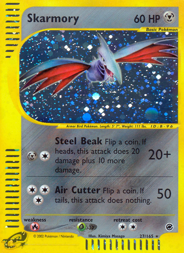 Skarmory (27/165) [Expedition: Base Set] | Event Horizon Hobbies CA