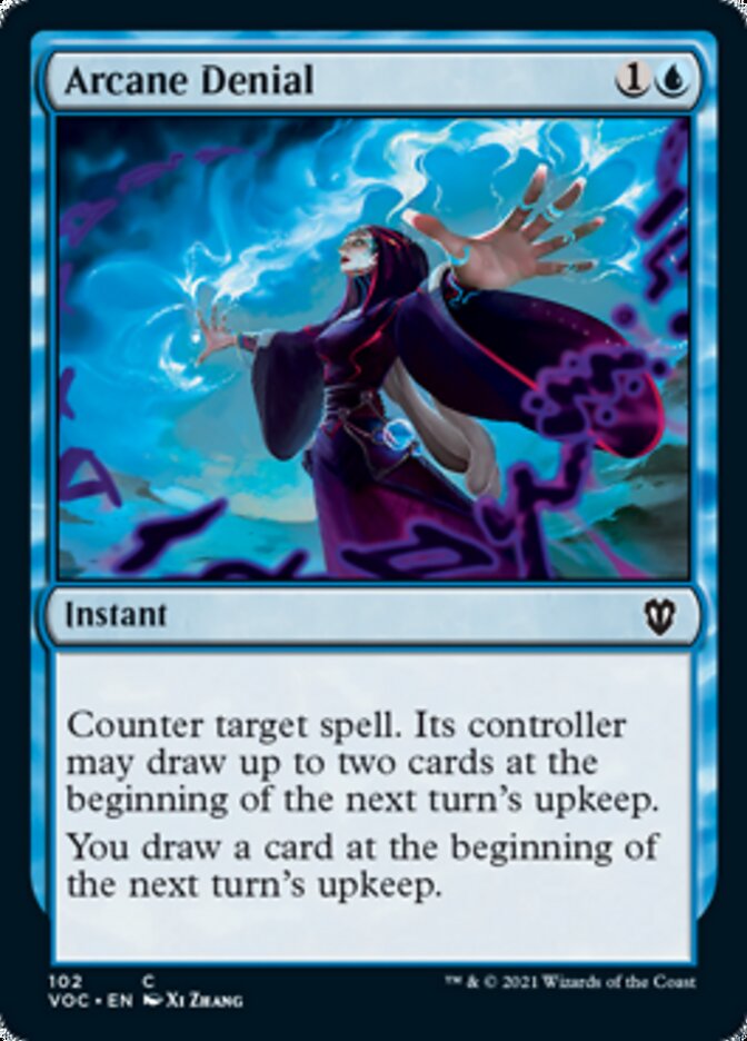 Arcane Denial [Innistrad: Crimson Vow Commander] | Event Horizon Hobbies CA