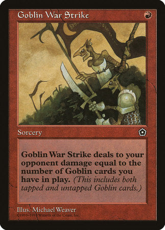 Goblin War Strike [Portal Second Age] | Event Horizon Hobbies CA