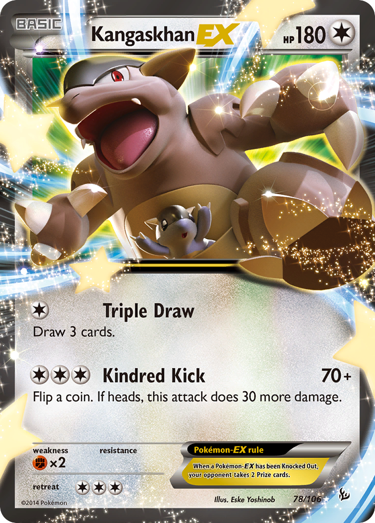 Kangaskhan EX (78/106) [XY: Flashfire] | Event Horizon Hobbies CA