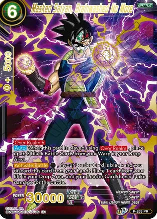 Masked Saiyan, Brainwashed No More (Gold Stamped) (P-263) [Mythic Booster] | Event Horizon Hobbies CA