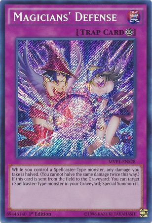 Magicians' Defense [MVP1-ENS28] Secret Rare | Event Horizon Hobbies CA