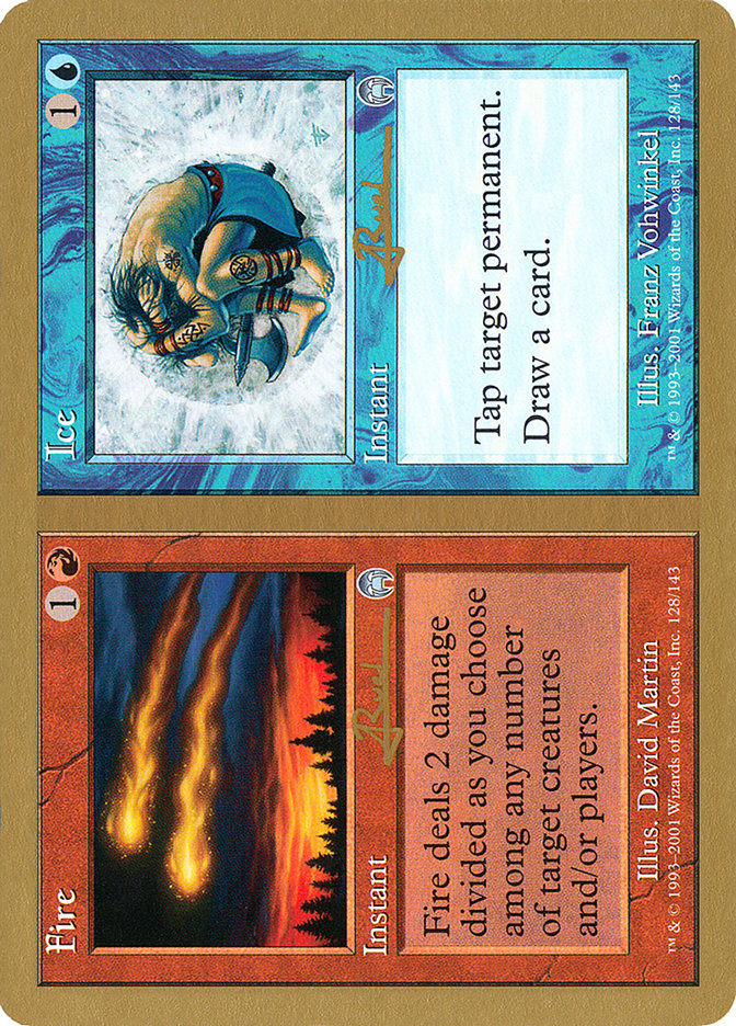 Fire // Ice (Antoine Ruel) [World Championship Decks 2001] | Event Horizon Hobbies CA