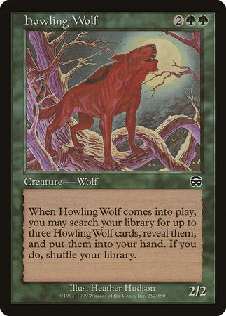 Howling Wolf [Mercadian Masques] | Event Horizon Hobbies CA