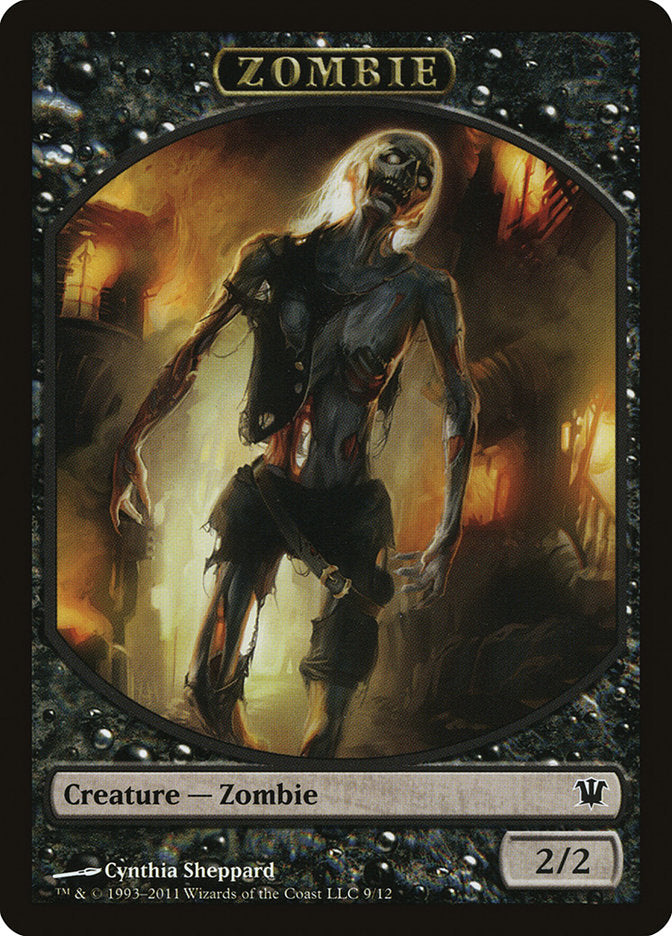 Zombie (9/12) [Innistrad Tokens] | Event Horizon Hobbies CA