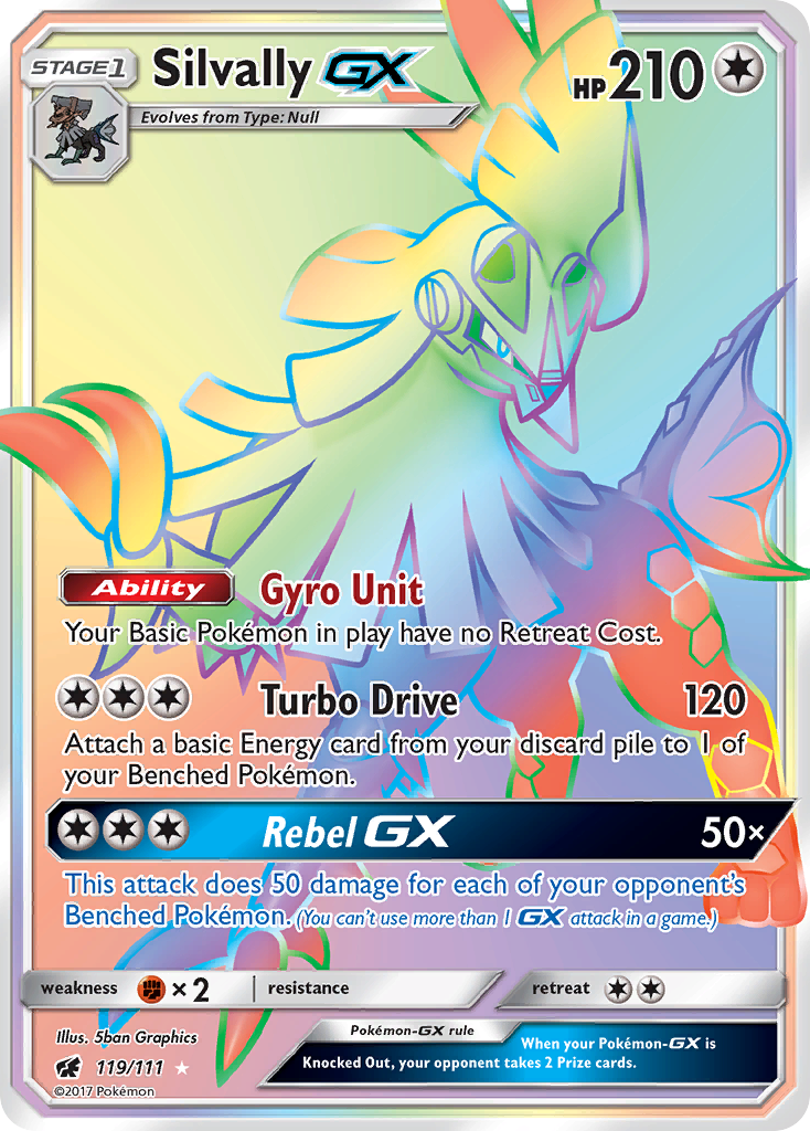 Silvally GX (119/111) [Sun & Moon: Crimson Invasion] | Event Horizon Hobbies CA