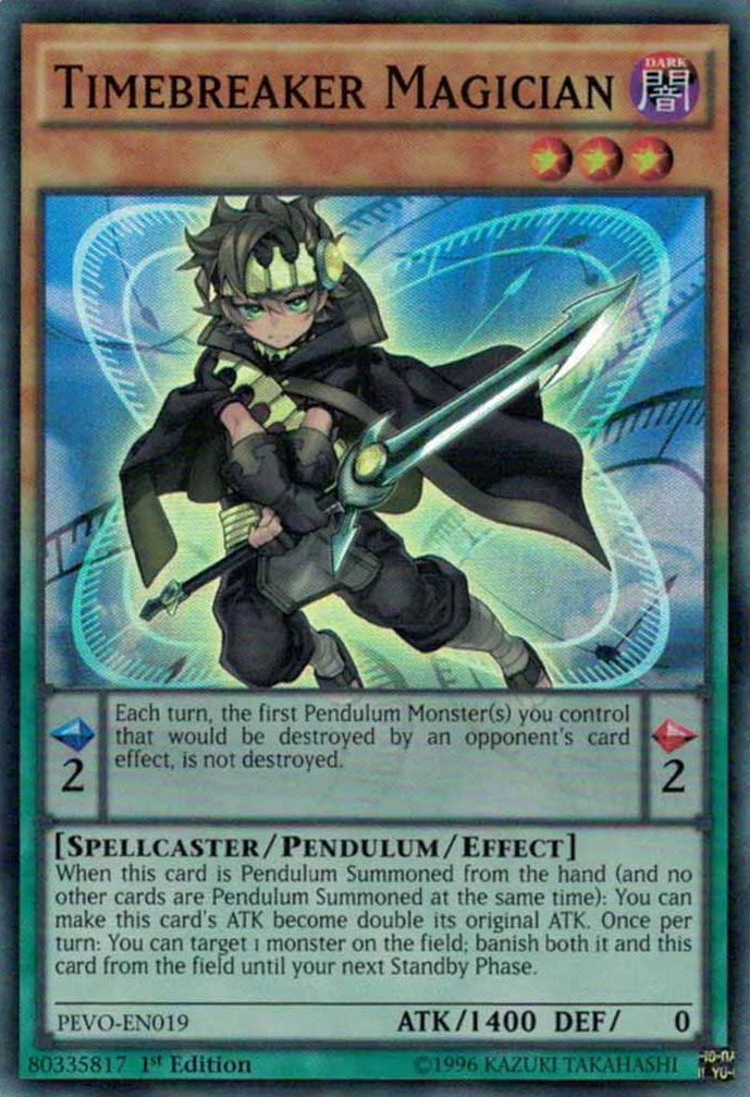 Timebreaker Magician [PEVO-EN019] Super Rare | Event Horizon Hobbies CA