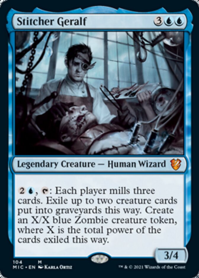 Stitcher Geralf [Innistrad: Midnight Hunt Commander] | Event Horizon Hobbies CA