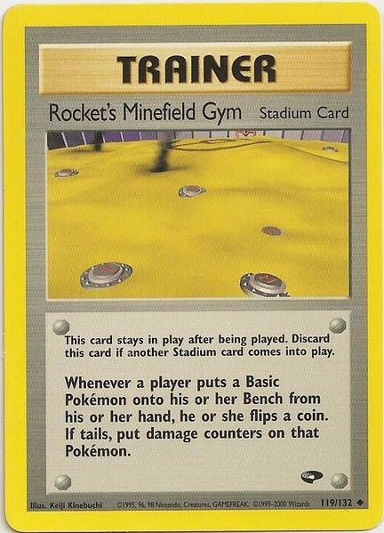 Rocket's Minefield Gym (119/132) [Gym Challenge Unlimited] | Event Horizon Hobbies CA