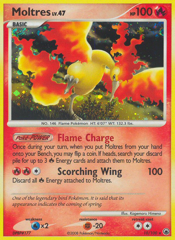 Moltres (10/100) [Diamond & Pearl: Majestic Dawn] | Event Horizon Hobbies CA