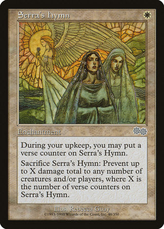 Serra's Hymn [Urza's Saga] | Event Horizon Hobbies CA