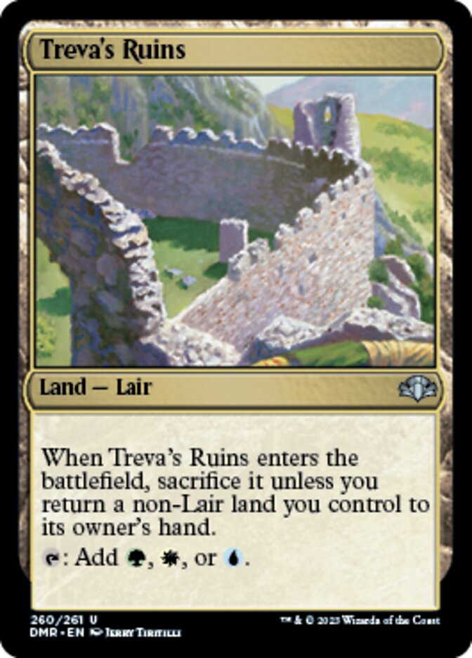 Treva's Ruins [Dominaria Remastered] | Event Horizon Hobbies CA