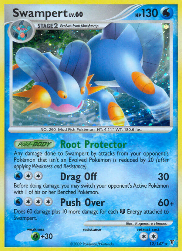 Swampert (12/147) (Theme Deck Exclusive) [Platinum: Supreme Victors] | Event Horizon Hobbies CA