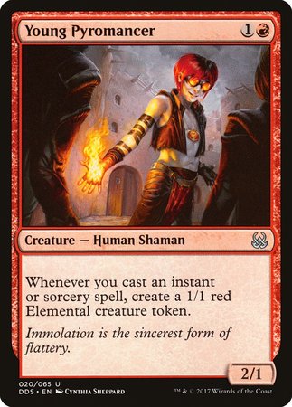 Young Pyromancer [Duel Decks: Mind vs. Might] | Event Horizon Hobbies CA