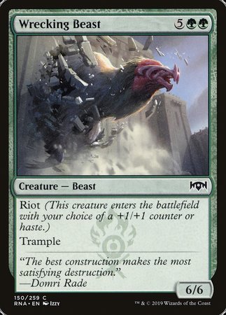 Wrecking Beast [Ravnica Allegiance] | Event Horizon Hobbies CA