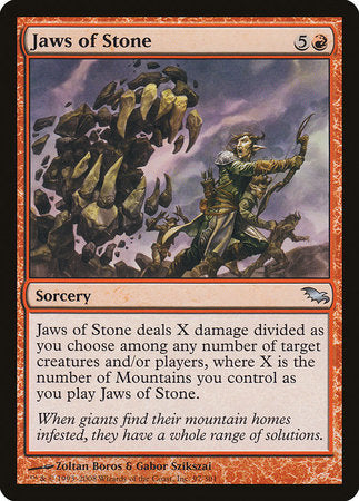 Jaws of Stone [Shadowmoor] | Event Horizon Hobbies CA