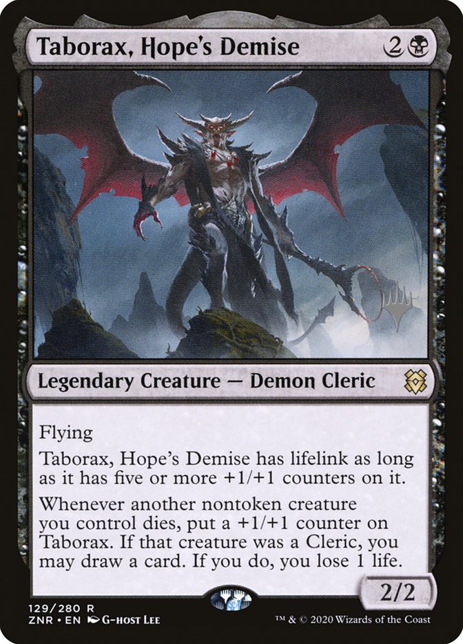 Taborax, Hope's Demise (Promo Pack) [Zendikar Rising Promos] | Event Horizon Hobbies CA