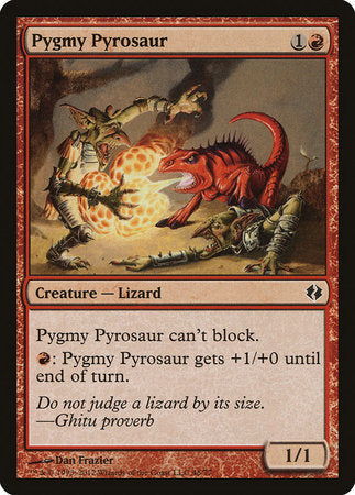 Pygmy Pyrosaur [Duel Decks: Venser vs. Koth] | Event Horizon Hobbies CA